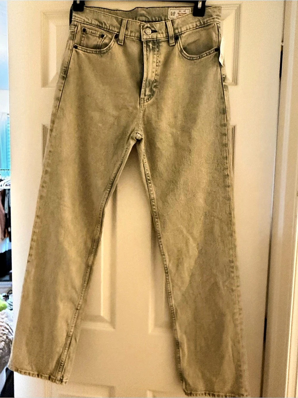 GAP Straight Leg Jeans in Blue Waist 30 NWT
